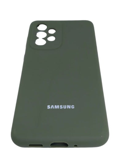 Soft TPU Back Cover Shockproof Silicone Protective Case Cover for Samsung Galaxy A73 Green