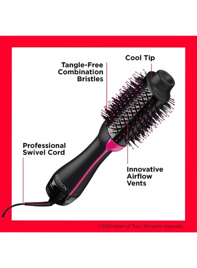 RVDR5222 One-Step Hair Dryer And Volumizer Black/Pink