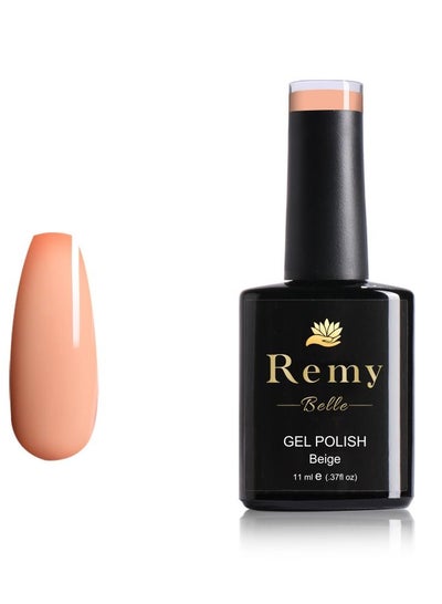 Gel Nail Polish 11ml, Long Lasting, Chip Resistant, Requires Drying Under UV LED Lamp (Beige)