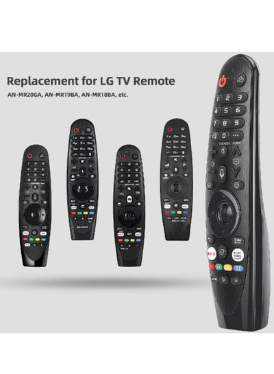 Universal for LG Magic Remote Control, Replacement for LG LED OLED LCD 4K UHD Smart TV, with Buttons for Netflix, Prime Video