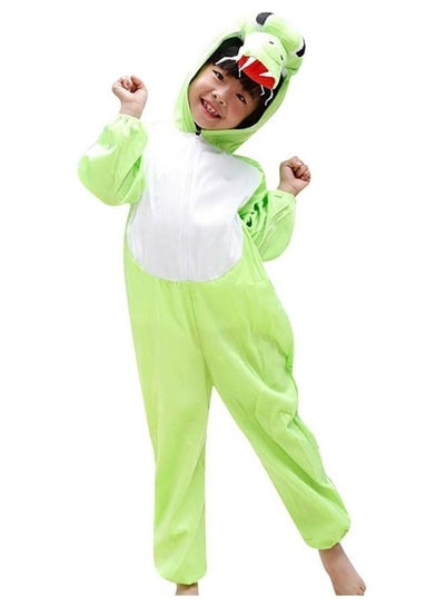 Brain Giggles Crocodile Animal Plush Costume Design Carnival Party Jumpsuit for Kids Boys and Girls Small