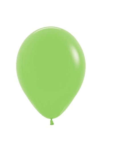 Sempertex 12-Inch Latex Balloons, Metallic Lime Green
