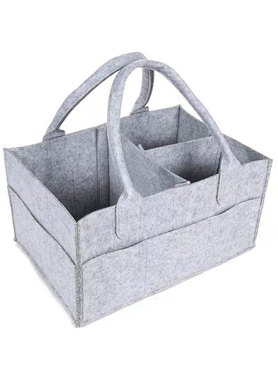 Baby Diaper Organizer Basket Nursery Diapers Table Durable Caddy Bag