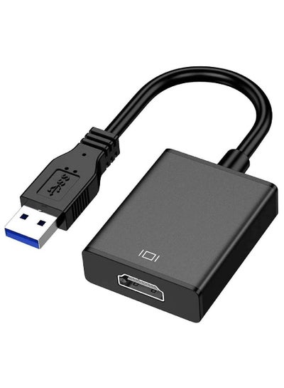 USB 3.0 to HDMI Adapter for Monitor Mac Windows 11 10  Converter for Laptop MacBook pro USB3 HDMI Cable Multiple Monitors for Desktop PC TV