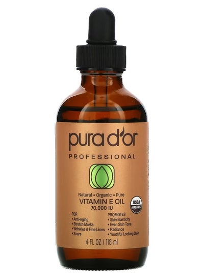 Professional Vitamin E Oil 70000 IU 4 fl oz 118 ml
