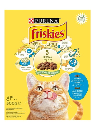 Friskies With Salmon And With Vegetables, 300G, Yellow