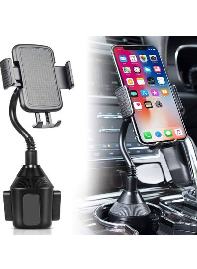 Cup Holder Phone Mount Universal Adjustable Gooseneck Cup Holder Cradle Car Mount for Cell Phone iPhone Xs/XS Max/X/8/7 Plus/Galaxy