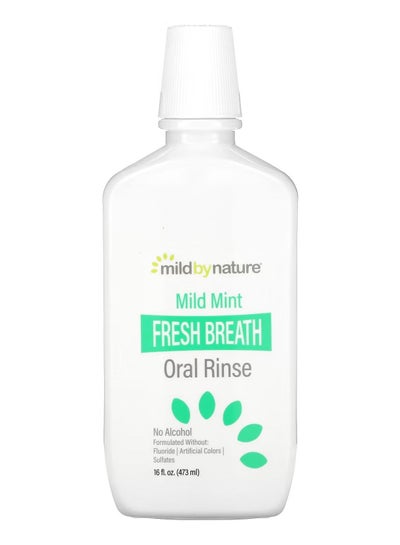Mouthwash for Fresh Breath Mild Mint 16 fl oz 473 ml