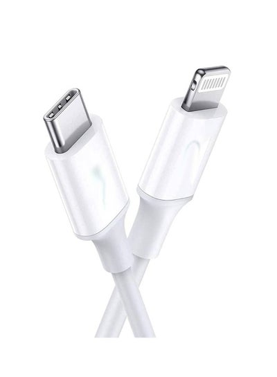 USB C to Lightning Cable Fast Charging Cable Power Delivery USB C iPhone Cable 18W/20W/60W Compatible for iPhone 13/12/11/X/XR/XS Max - White