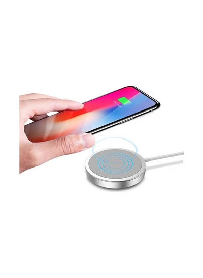 15W Fast Magnetic Wireless Charger Pad Compatible with iPhone 12/12 Pro Max/Mini/AirPods Pro White