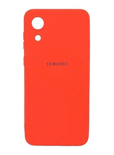 High Protection Silicone Back Cover For Samsung Galaxy A03 Core Red