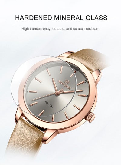 NAVIFORCE Ladies High Quality Quartz Watch Waterproof Fashion Luxury Brand Watch NF5024 Reloj