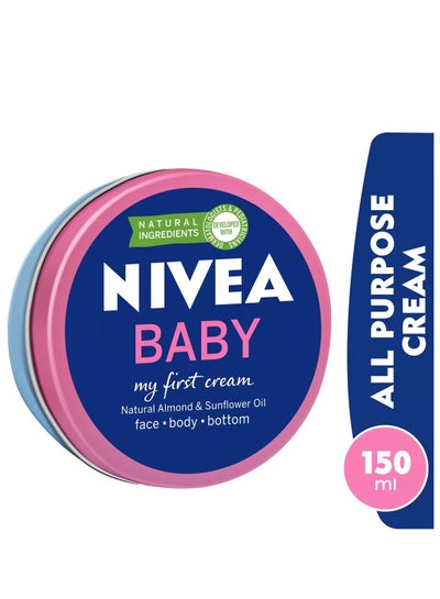 Nivea Baby Natural Almond And Sunflower Oil Cream 150 ml