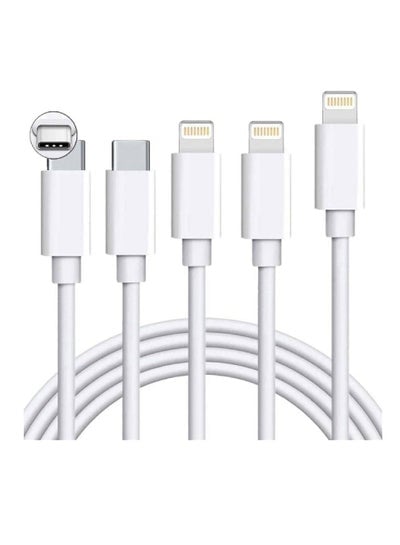 MFi Certified USB C to iPhone 12 Lightning Cable Charger,5Pack 3FT/6Foot/10Feet Rosyclo Type C Lightning Cord Support Fast Power Delivery Wire Compatible iPhone 14 Pro Max/13/11/XS/X/8