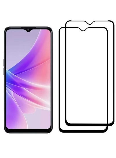2 Pack OPPO A77 Screen Protector Tempered Glass 9H Anti-Scratch Shatterproof HD Edge to Edge Full Coverage Film 6.56 inch