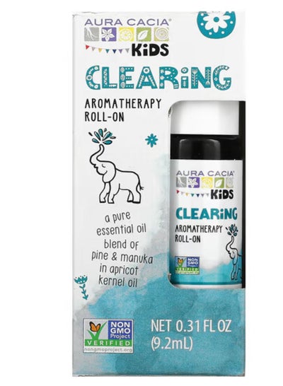 Kids, Aromatherapy Roll On Clearing 0.31 fl oz 9.2 ml