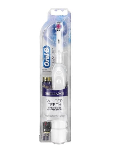 Oral-B 3D Super Whitening Battery Operated Toothbrush Whit 1 Toothbrush