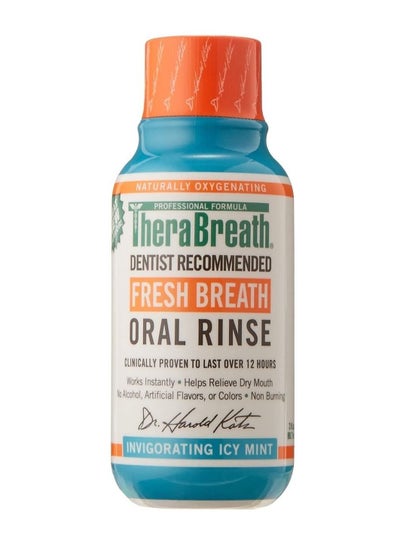 Therabreath Dentist Formula Fresh Breath Mouthwash Icy Mint 85 gm