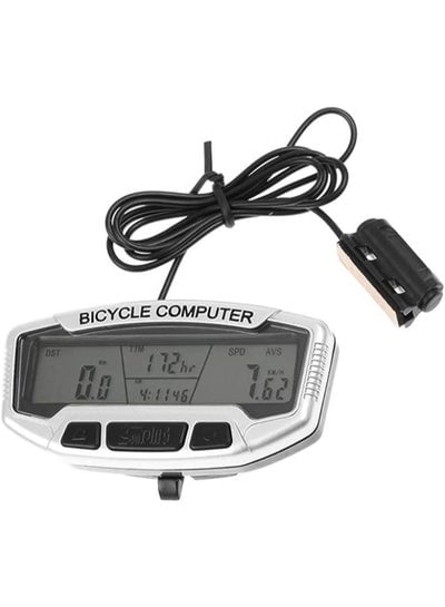 Multifunctional Speedometer,Irfora Waterproof Bicycle Cycling Digital LCD Computer Odometer Speedometer Velometer Auto Backlight 27 Functions