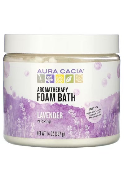 Aromatherapy Foam Bath Relaxing Lavender 14 oz 397 g