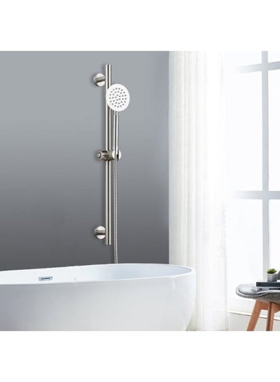 304 Stainless Steel Bathroom Shower Set with Wall-Mounted High-Pole and  Shower Head for  Bathroom