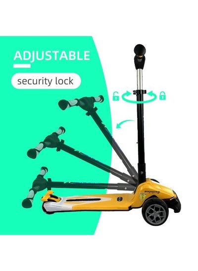 3 Wheel Foldable Kick Scooter for Kids
