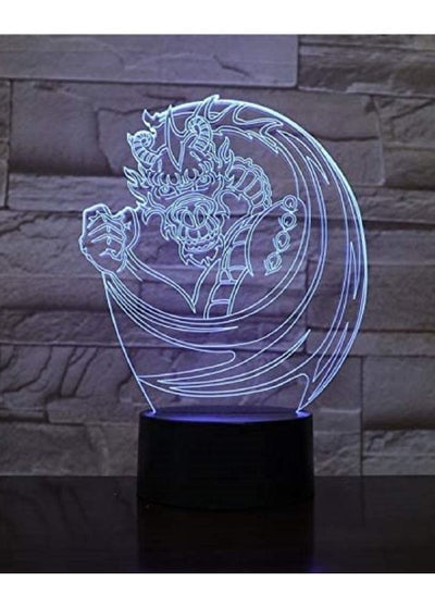3D LED Table Lamp Kids Gift Chinese Dragon Phoenix 3D LED Table Lamp Kids Gift Illusion Color Teenager Holiday Present t Light