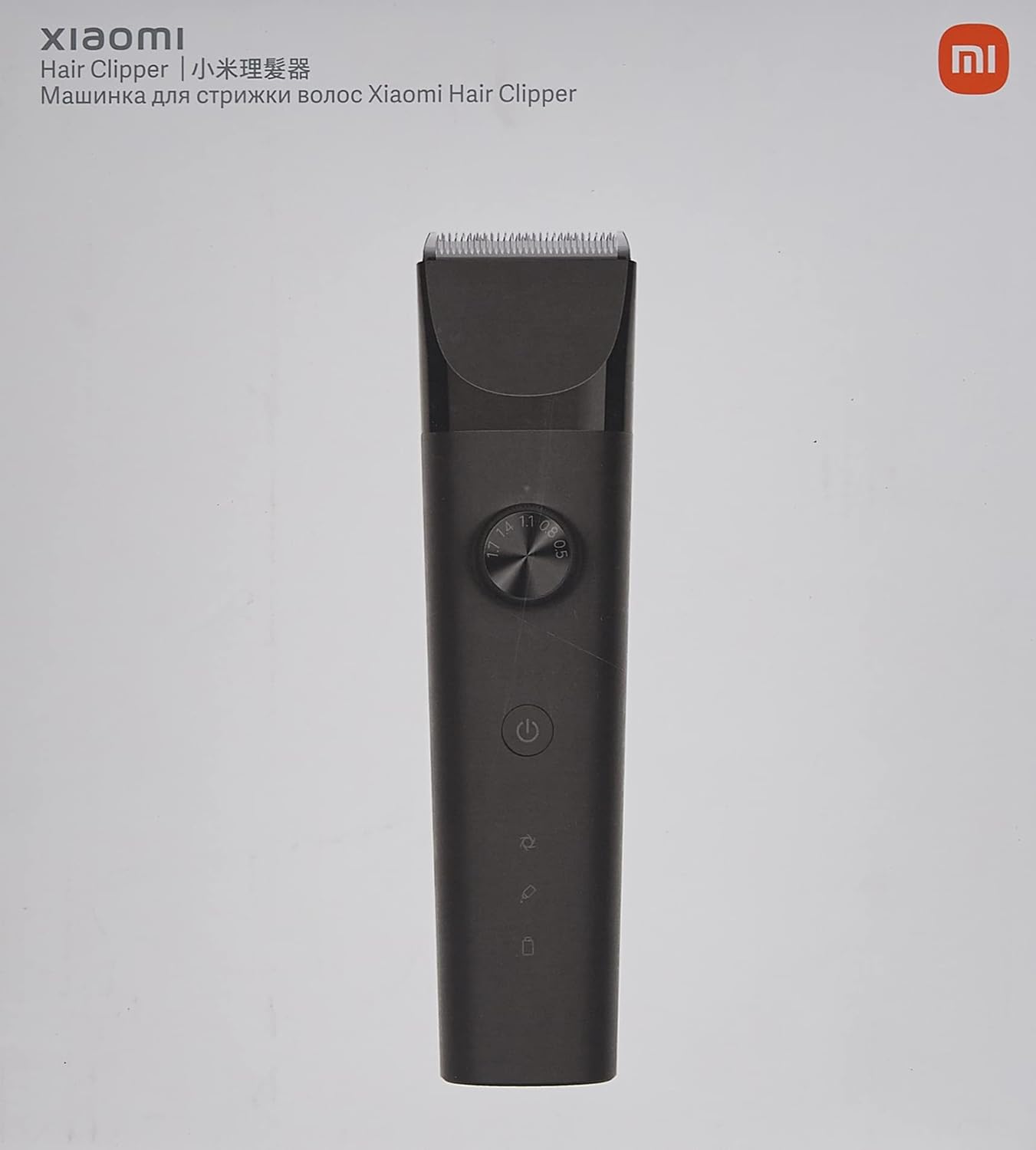 Xiaomi Hair Clipper 14 length comb settings 5 length micro settings from 0.5mm to 1.7mm 180 minute long battery