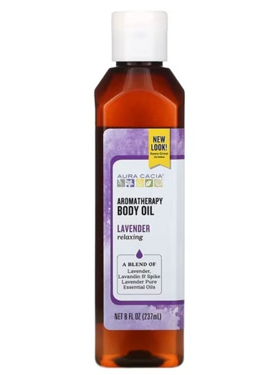 Aromatherapy Body Oil Lavender 8 fl oz 237 ml