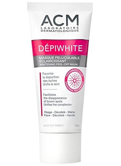 A mask used for whitening, suitable for all skin types, in the form of a cream, 40 ml