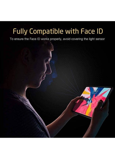 2 Pack iPad Pro 12.9 inch 2021 Model Matte Ceramic Screen Protector Anti-Glare Matte PET Paper Film Easy Installation