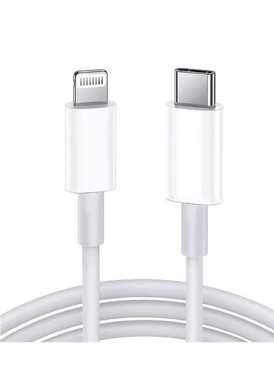 USB C to Lightning Cable 2M Compatible with iPhone 14 Pro Max/13/12/11 Pro/X/XS/XR/8 Plus/AirPods Pro,Supports Power Delivery,White