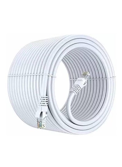 Cat 6 Ethernet Cable Cat6 Cable Ethernet Computer LAN Network Cord Full copper 15 meter