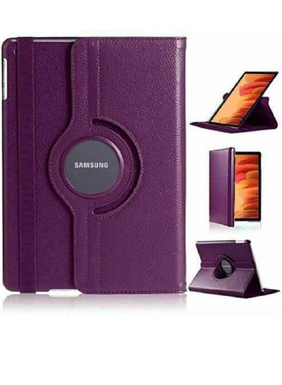Galaxy Tab A7 Case, 10.4" 2020 Tab A7 case, PU Leather Smart Case 360 Degree Rotating case Smart Folio Book case For Samsung Galaxy Tab A7 10.4-inch 2020 case (SM-T500/T505/T507) (Purple)