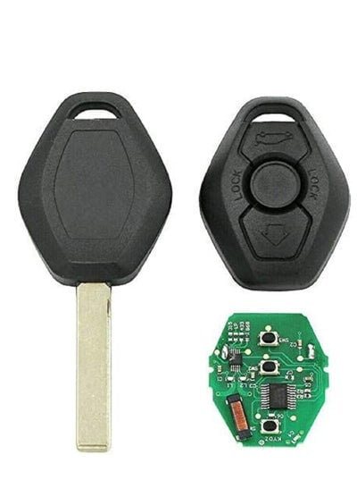 3 Buttons Smart Remote Key 868MHz Keyless Fob for BMW CAS2 5 Series with ID7944 Chip