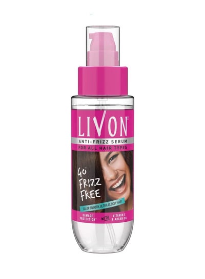 Livon Serum Reduces Hair Breakage Restores Hair Moisture Balance 100 Ml Packaging May Vary