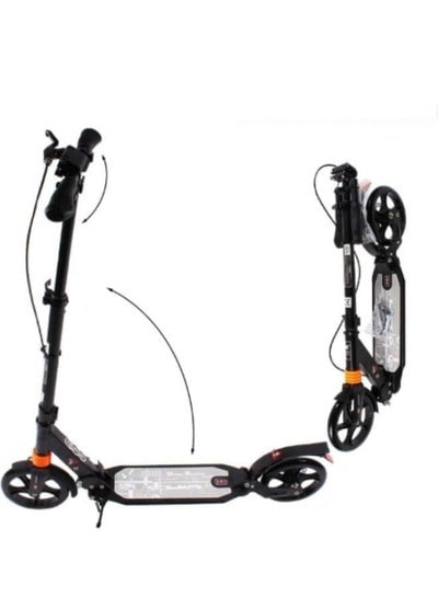 Manually Adjustable Foldable Portable 2-wheel Kick Scooter for Adults