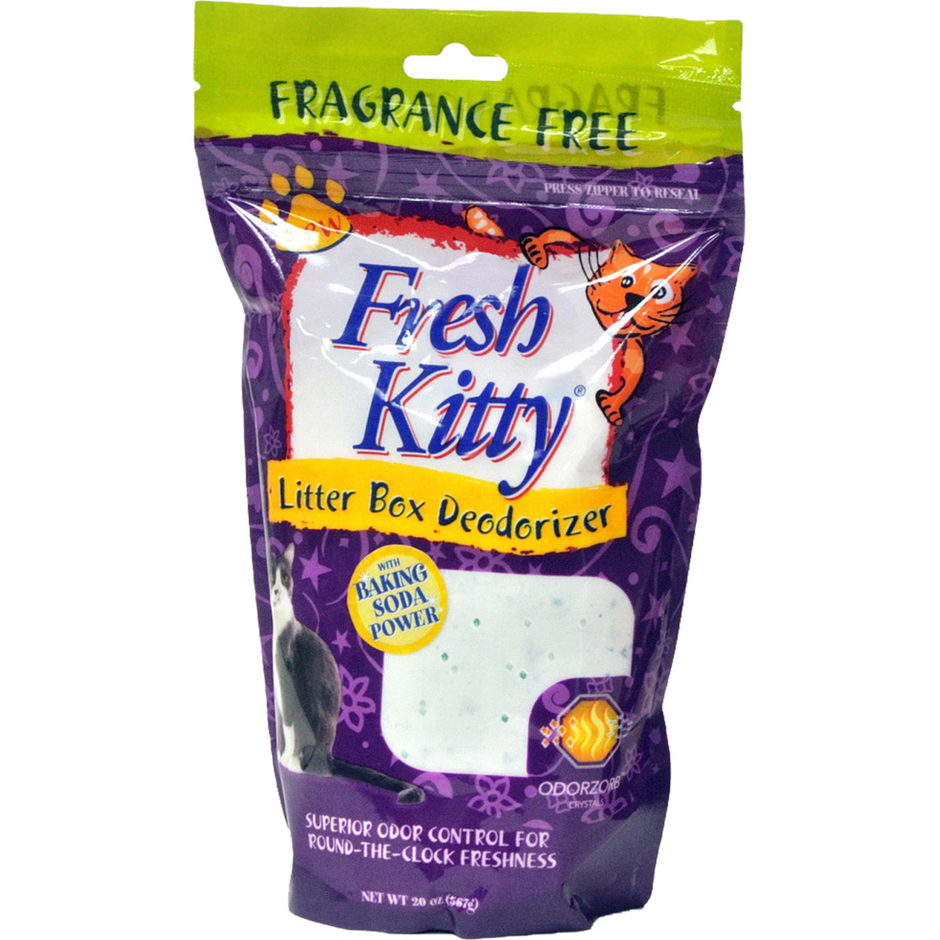 ROY Fresh Kitty 20oz Litter Deodorizer Frangrance Free