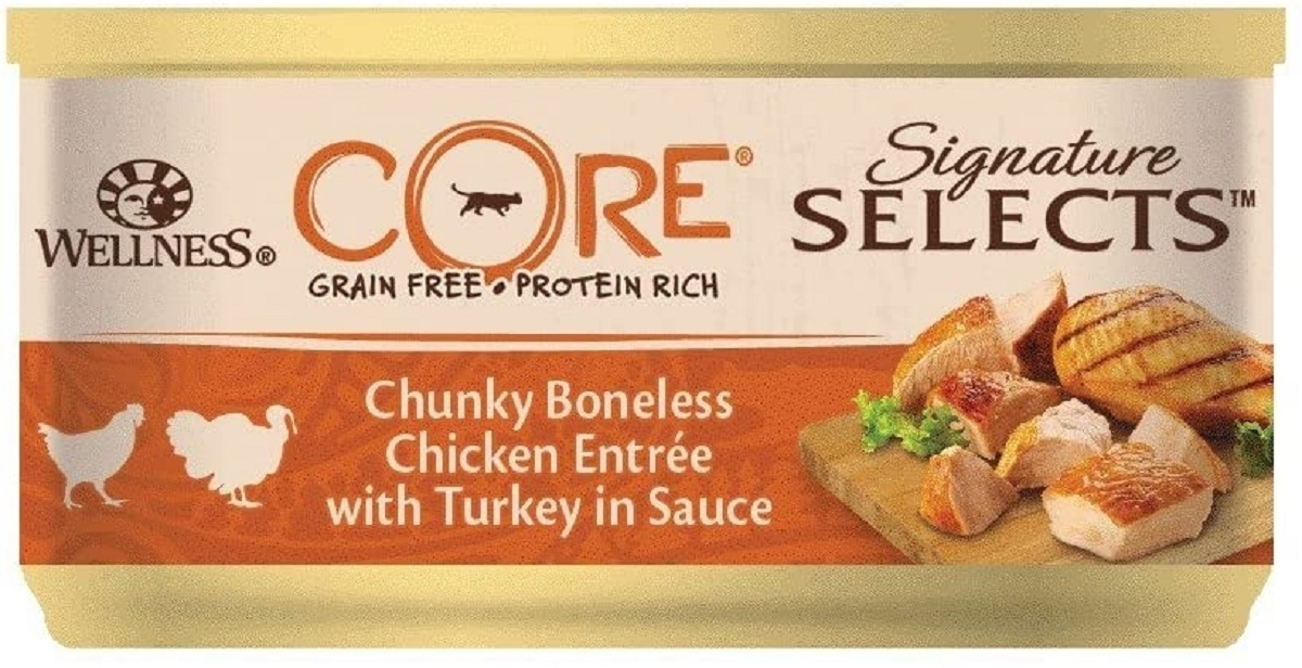 WEL CORE SS Chunky Chicken/Turkey Adult Cat 79g