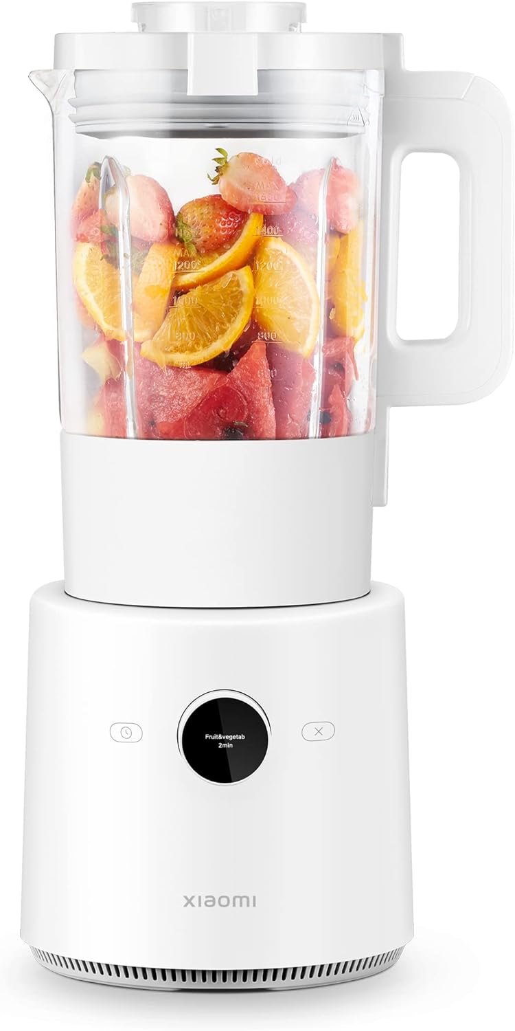 Xiaomi BHR5960EU Smart Blender 8-Blade Multi-Angle Chopping Hot and Cold Dualmode Blending 9 Adjustable Speed Settings Up to 4-Hour Insulation Under Keep Warm Mode Smart Online Recipes