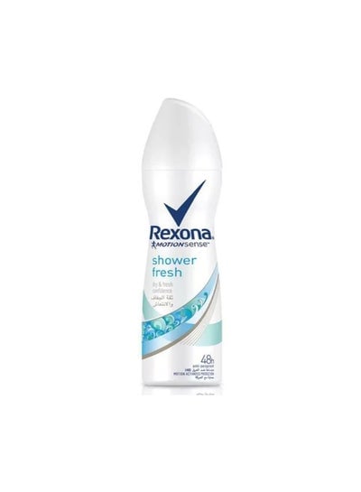 Rexona Women Antiperspirant Deodorant Shower Fresh Spray Clear 150ml