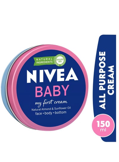 Nivea Baby Natural Almond And Sunflower Oil Cream 150 ml
