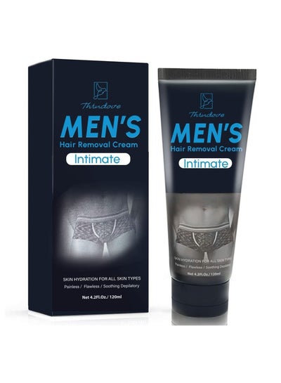 Men's Intimate Hair Removal Cream Unwanted Hair In Intimate Private Area Effective and Painless Hair Removal Cream Suitable for All Skin Types