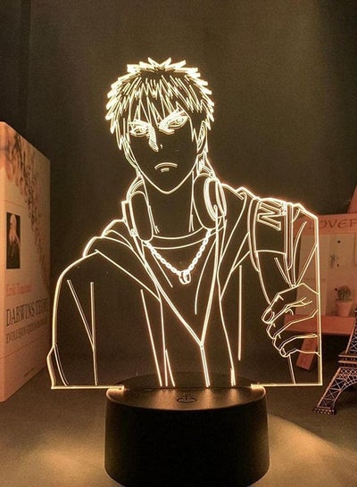 Multicolour 3D LED Night Light Illusion Lamp USB Anime Kuroko Basketball Taiga Kagami Bedroom Decor Birthday Present Manga Room Table 16 Colors With Remote Control