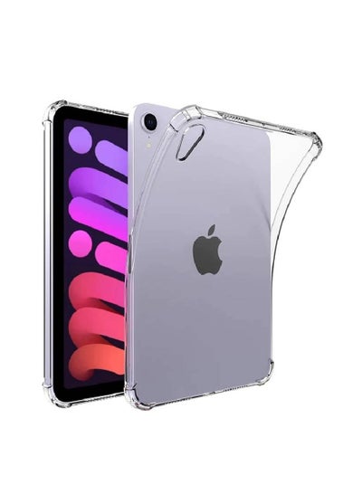Case Compatible with iPad Mini 6 Clear Case, Ultra-Thin Transparent Soft TPU Back Cover Flexible Protective Skin Case for 8.3" iPad Mini 2021 6th Generation