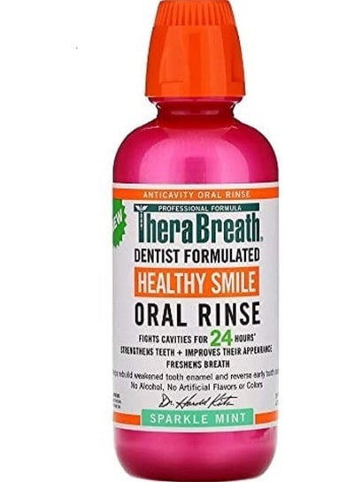 Healthy Smile Rinse, Sparkle Mint, 16 Oz
