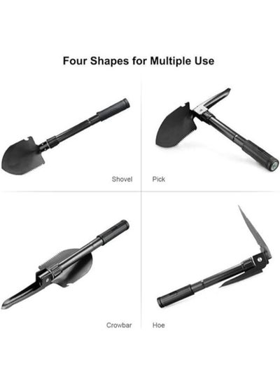 Mini Foldable Military Folding Shovel 7-in-1 Multi-Function Garden Outdoor Tool