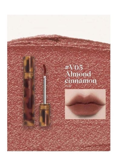 Tortoise Shell Liquid Lipstick - V05 Almond cinnamon