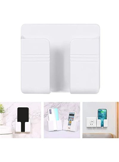 Wall Mount Phone Holder Phone Stand with Adhesive and Data Cable Receiving Hole