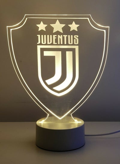 3d Juventus Lamp LED Night Light Multicolour RGB engraved gift football